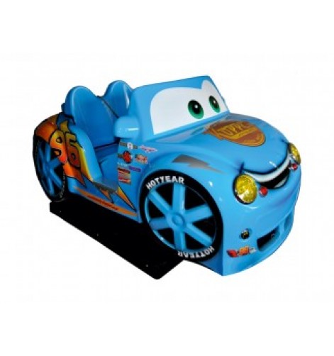 Kiddie Rides Blue Cabrio